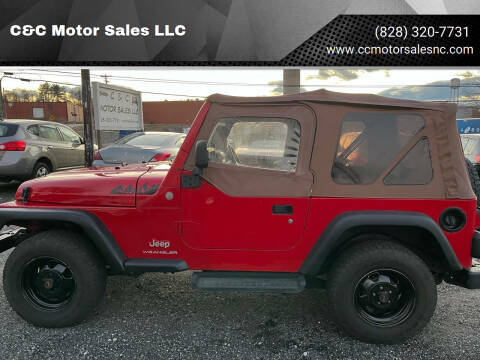 2004 Jeep Wrangler for sale at C&C Motor Sales LLC in Hudson NC