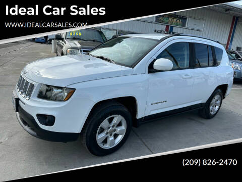 2016 Jeep Compass for sale at Ideal Car Sales in Los Banos CA