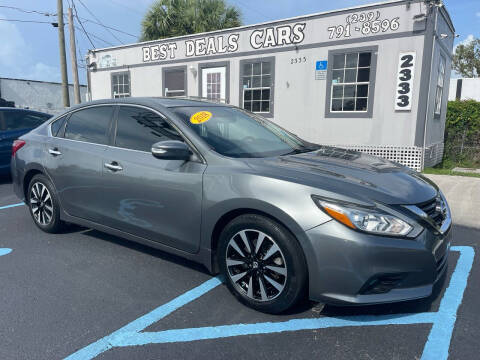 2018 Nissan Altima for sale at Best Deals Cars Inc in Fort Myers FL