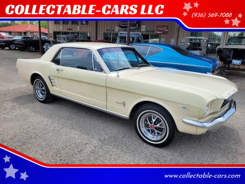 1966 Ford Mustang for sale at COLLECTABLE-CARS LLC - Classics & Collectables in Nacogdoches TX