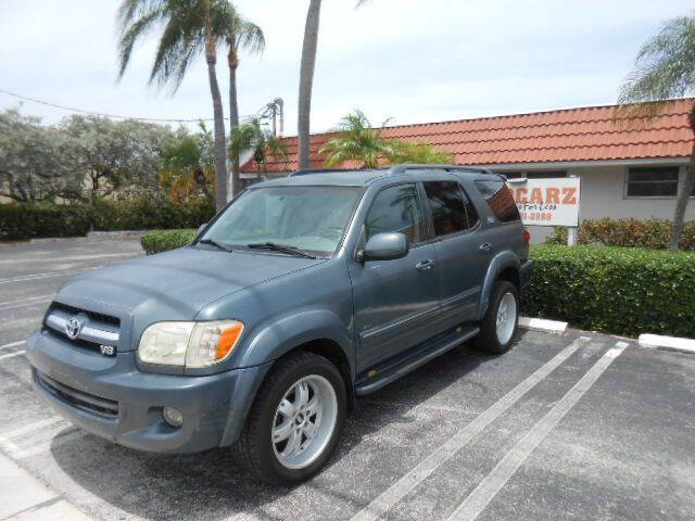 Blue 2006 Toyota Sequoia SR5 SR5 4dr SUV 2