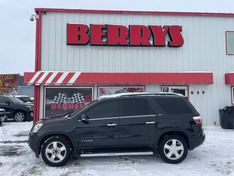 2008 GMC Acadia for sale at Berry's Cherries Auto in Billings MT