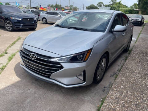 2019 Hyundai Elantra for sale at Sam's Auto Sales in Houston TX