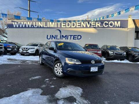 2013 Volkswagen Jetta for sale at Unlimited Auto Sales in Denver CO