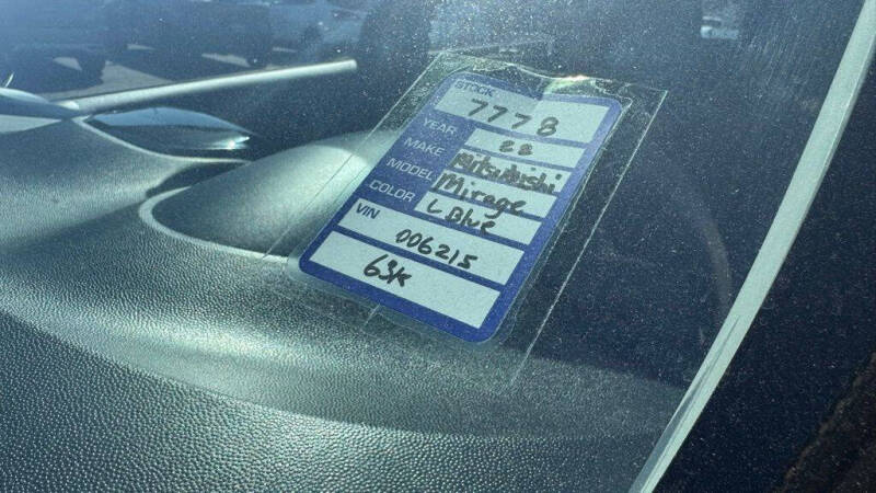 2022 Mitsubishi Mirage ES