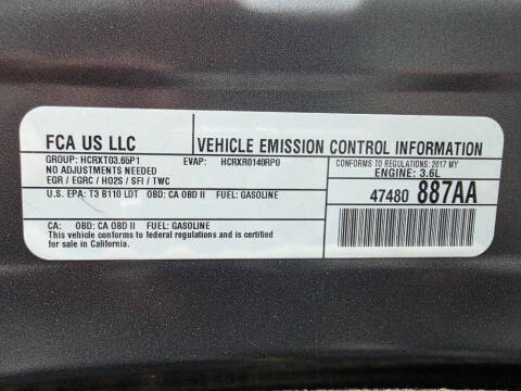 2017 Chrysler Pacifica Limited