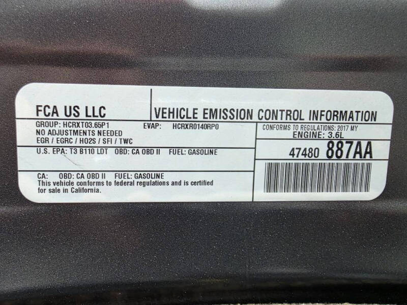 2017 Chrysler Pacifica Limited