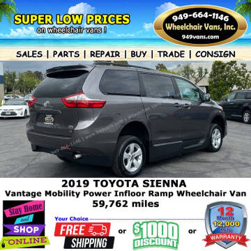 2019 Toyota Sienna LE Mobility 7-Passenger