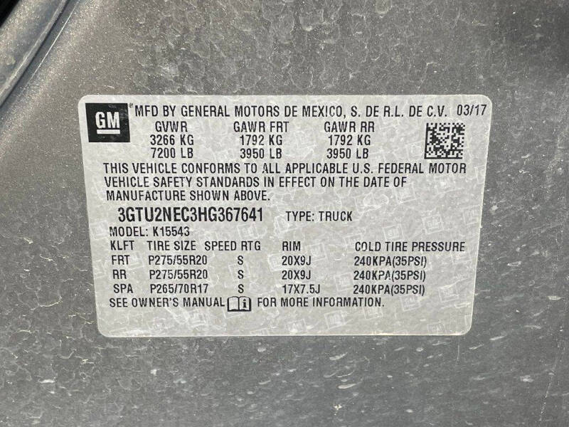 2017 GMC Sierra 1500