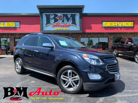 2016 Chevrolet Equinox for sale at B & M Auto Sales Inc. in Oak Forest IL