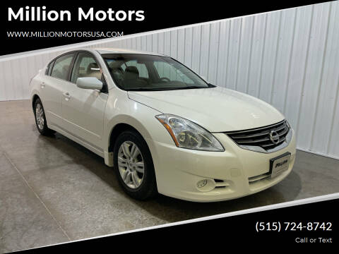 2012 Nissan Altima for sale at Million Motors in Adel IA