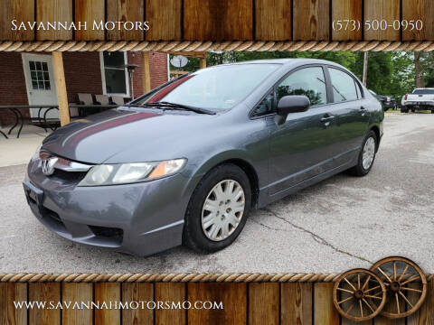 2010 Honda Civic for sale at Savannah Motors in Whiteside MO