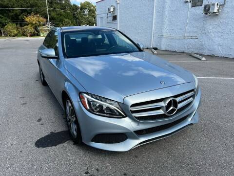 2015 Mercedes-Benz C-Class for sale at LUXURY AUTO MALL in Tampa FL