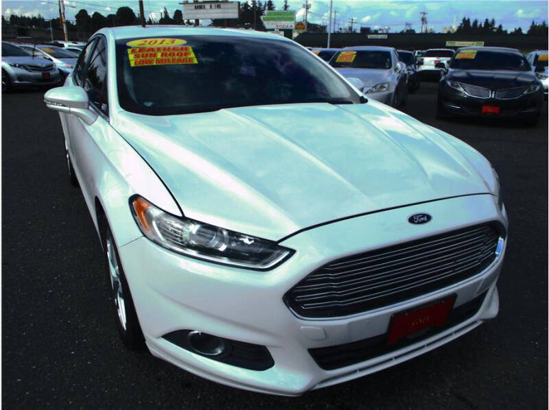 2013 Ford Fusion for sale at GMA Of Everett in Everett WA