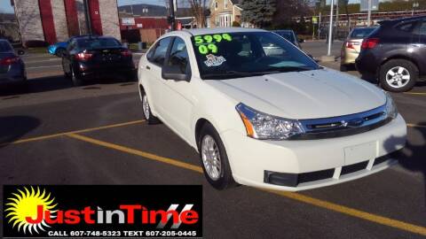 2009 Ford Focus for sale at Just In Time Auto in Endicott NY