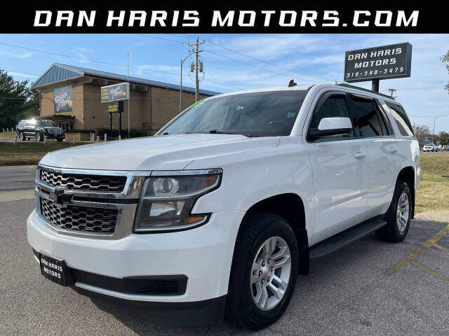 2015 Chevrolet Tahoe for sale at Dan Haris Motors in Waterloo, IA