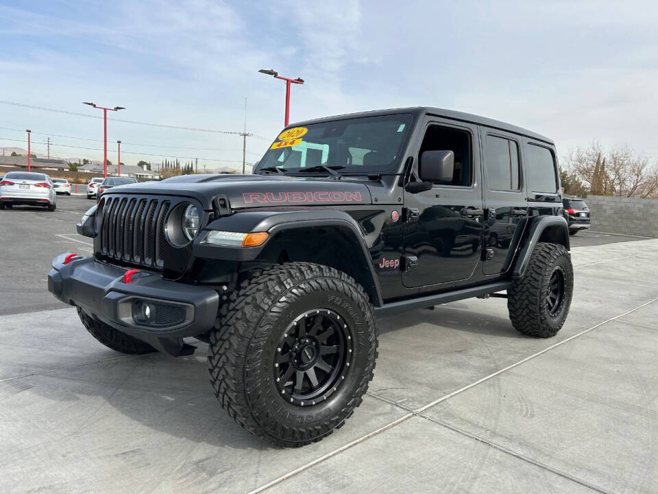 2020 Jeep Wrangler Unlimited for sale at Magic Auto Sales in Hesperia, CA