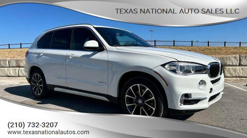 2017 BMW X5 for sale at Texas National Auto Sales LLC in San Antonio TX