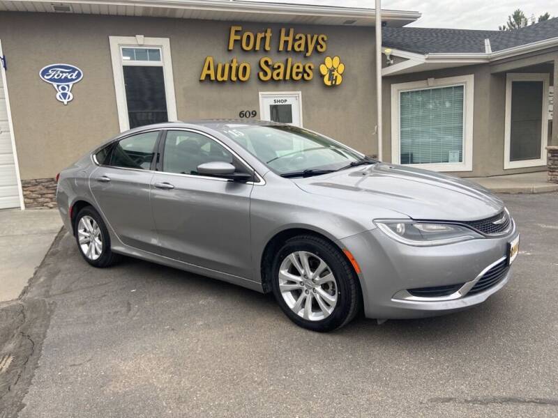 2015 Chrysler 200 for sale at Fort Hays Auto Sales in Hays KS