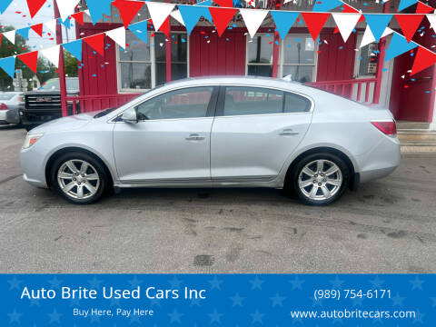 2011 Buick LaCrosse for sale at Auto Brite Used Cars Inc in Saginaw MI