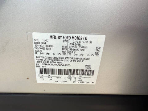 2018 Ford Explorer XLT