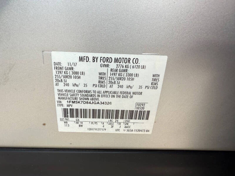 2018 Ford Explorer XLT