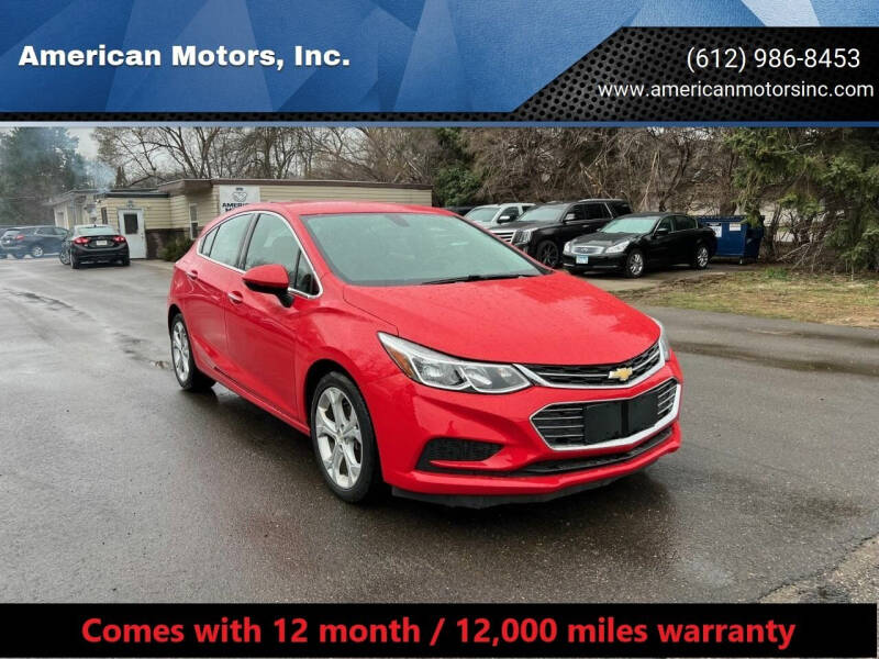 2017 Chevrolet Cruze for sale at American Motors, Inc. in Farmington MN