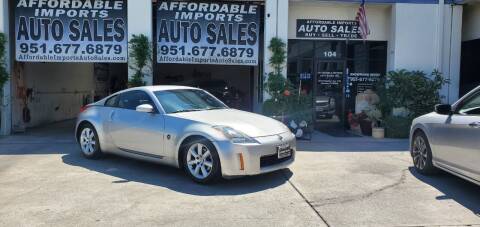 2005 Nissan 350Z for sale at Affordable Imports Auto Sales in Murrieta CA