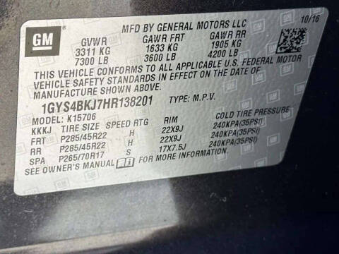 2017 Cadillac Escalade Luxury