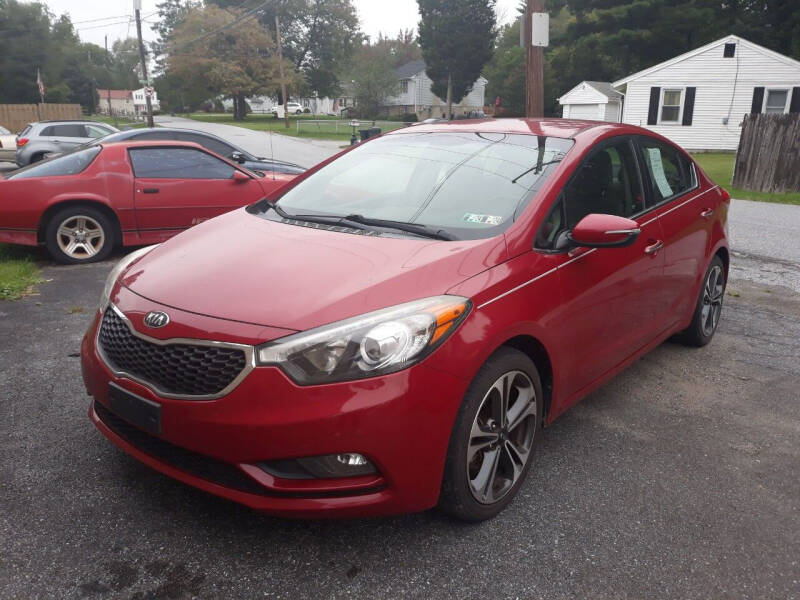 2014 Kia Forte for sale at GALANTE AUTO SALES LLC in Aston PA