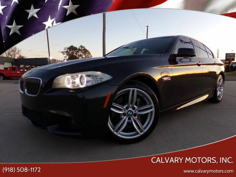 2013 BMW 5 Series for sale at Calvary Motors, Inc. in Bixby OK