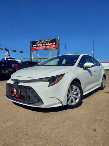 2022 Toyota Corolla for sale at AMT AUTO SALES LLC in Houston TX