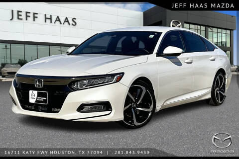 2018 Honda Accord for sale at JEFF HAAS MAZDA in Houston TX