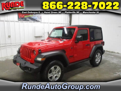 2022 Jeep Wrangler for sale at Runde PreDriven in Hazel Green WI