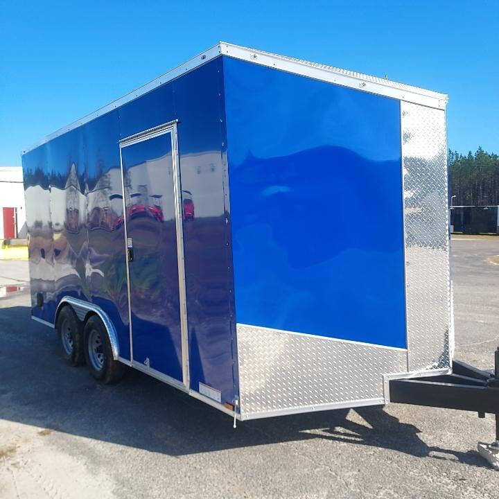 2024 Xtreme 8.5x16 Enclosed Cargo Trailer for sale at Cross Resurrection Golf Carts and Trailers in Rincon, GA