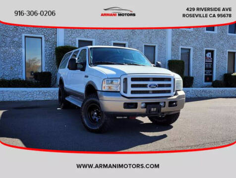 2005 Ford Excursion for sale at Armani Motors in Roseville CA