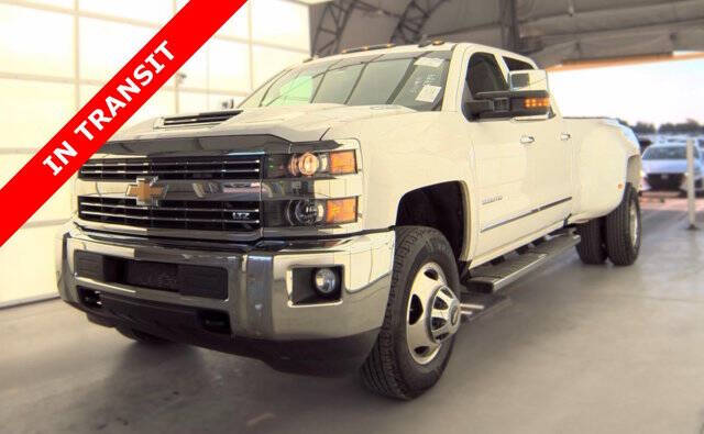 White 2018 Chevrolet Silverado 3500HD LTZ 1