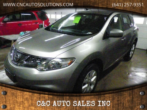 2012 Nissan Murano for sale at C&C AUTO SALES INC in Charles City IA