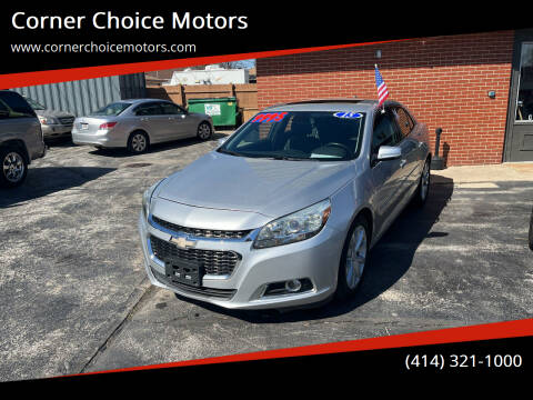 2015 Chevrolet Malibu for sale at Corner Choice Motors in West Allis WI