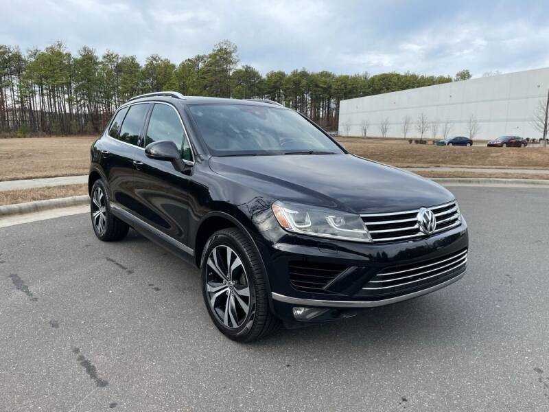 2017 Volkswagen Touareg for sale at Carrera Autohaus Inc in Durham NC