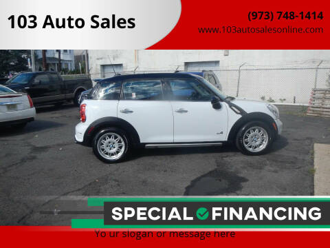 2015 MINI Countryman for sale at 103 Auto Sales in Bloomfield NJ