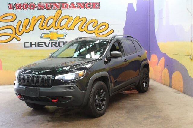 Used 2019 Jeep Cherokee Trailhawk Elite with VIN 1C4PJMBX6KD148601 for sale in Grand Ledge, MI
