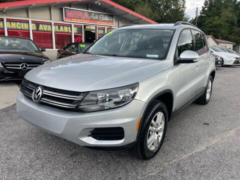 2015 Volkswagen Tiguan for sale at Mira Auto Sales in Raleigh NC