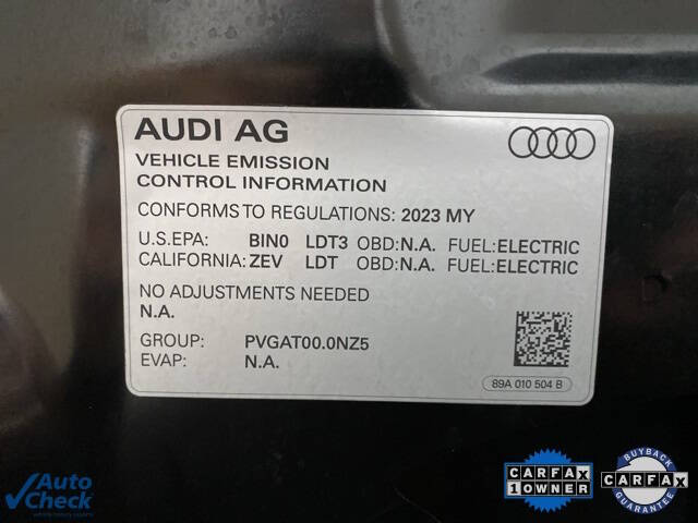 2023 Audi Q4 e-tron quattro Prestige 50