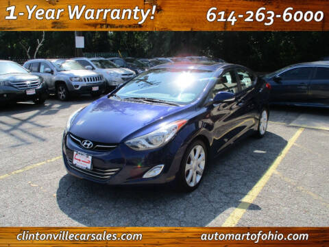 2013 Hyundai Elantra for sale at Clintonville Car Sales - AutoMart of Ohio in Columbus OH