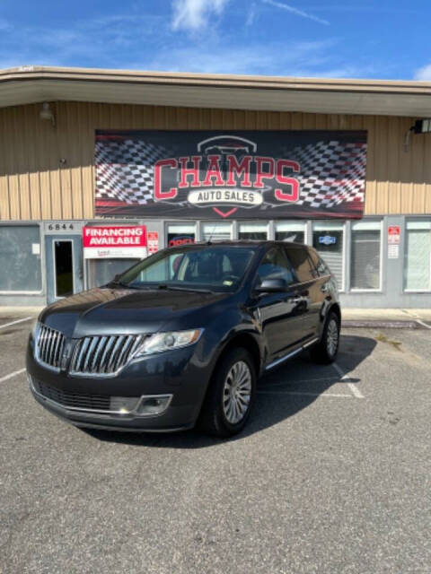 2013 Lincoln MKX for sale at Champs Auto Sales in Petersburg, VA