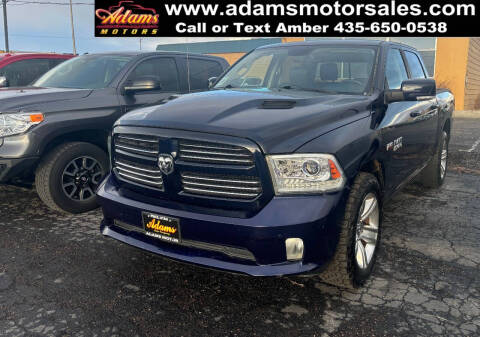 2013 RAM 1500 for sale at Adams Motors Sales in Price UT