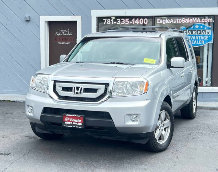 Used 2011 Honda Pilot EX-L with VIN 5FNYF4H56BB061821 for sale in Holbrook, MA