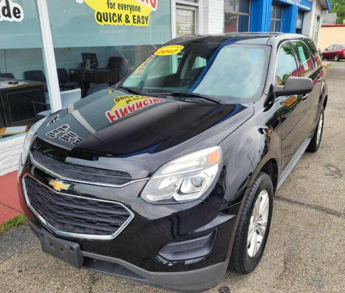 2017 Chevrolet Equinox for sale at AutoMotion Sales in Franklin OH