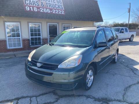 2005 Toyota Sienna for sale at Route 66 Cars And Trucks in Claremore OK